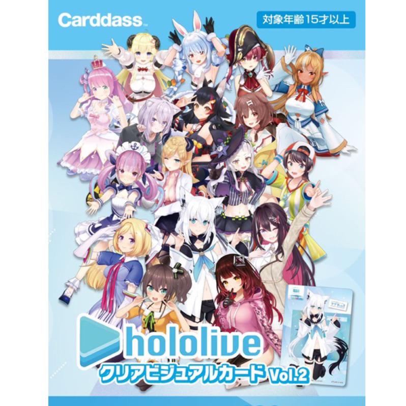 （八怪 現貨） hololive 萬代Carddass 透明卡 收藏卡 第二彈-細節圖2