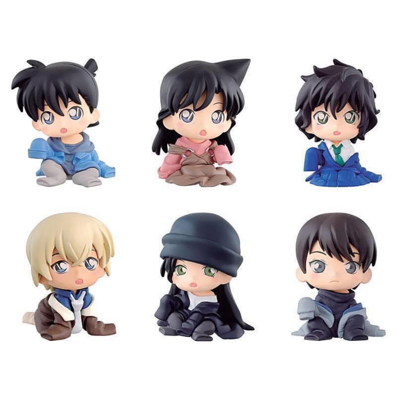 （八怪 現貨）萬代 BANDAI 名偵探柯南 縮小戰隊3 工藤新一 柯南 安室透 毛利蘭 赤井秀一 扭蛋 轉蛋 六款合售-細節圖2