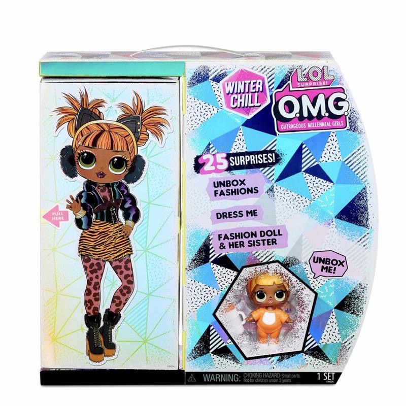 （八怪 現貨）LOL SURPRISE  OMG 冬日仙境少女 神秘少女 WINTER CHILL Missy Meow-細節圖3