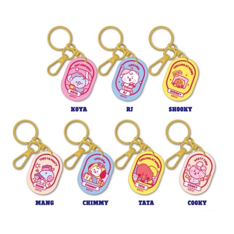 （八怪 現貨）防彈少年團 BTS BT21 宇宙明星 日本全家限定 第四彈 壓克力吊飾 隨機出貨 盲包-細節圖3