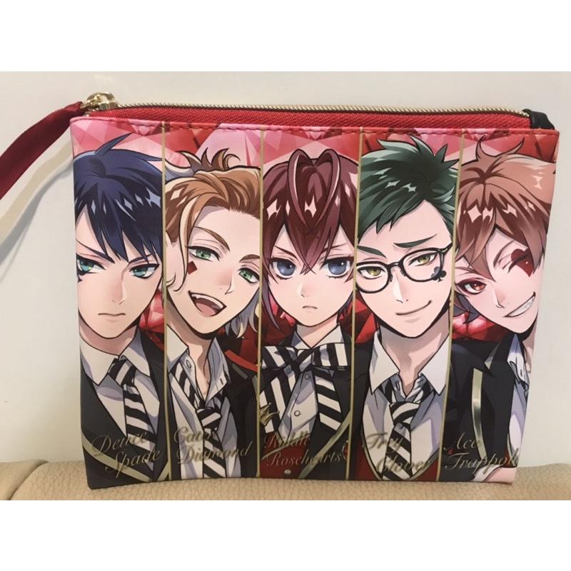 (八怪 現貨）迪士尼 扭曲仙境 迪扭 心寮 紅心寮 愛麗絲寮 收納袋 筆袋 文具袋 化妝包-細節圖2