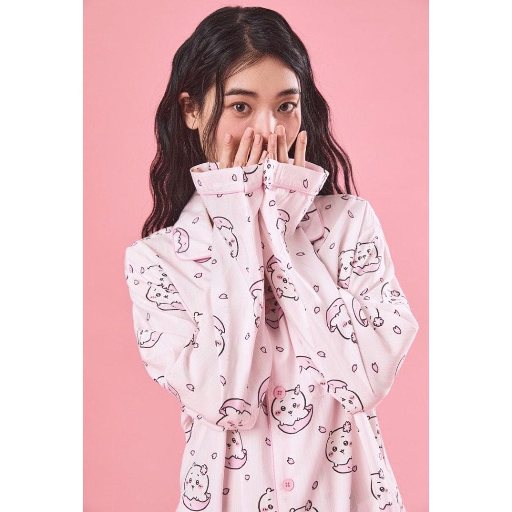 (代購) 韓國SPAOx吉伊卡哇聯名睡衣 長袖睡衣 薄睡衣 小八睡衣 烏薩奇睡衣/ 居家服 情侶睡衣-細節圖5