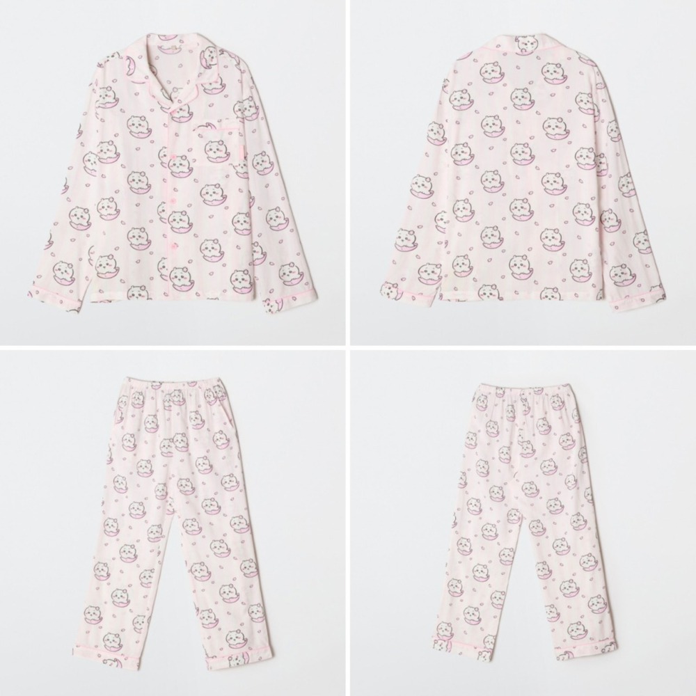 (代購) 韓國SPAOx吉伊卡哇聯名睡衣 長袖睡衣 薄睡衣 小八睡衣 烏薩奇睡衣/ 居家服 情侶睡衣-細節圖6