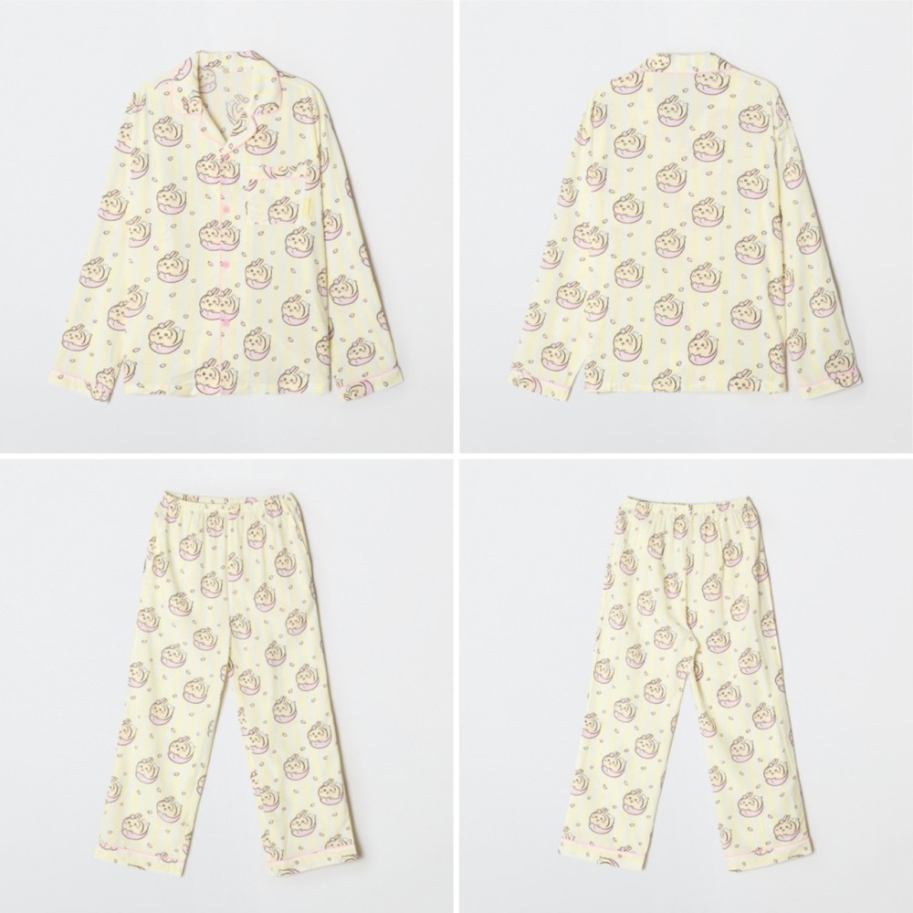 (代購) 韓國SPAOx吉伊卡哇聯名睡衣 長袖睡衣 薄睡衣 小八睡衣 烏薩奇睡衣/ 居家服 情侶睡衣-細節圖9