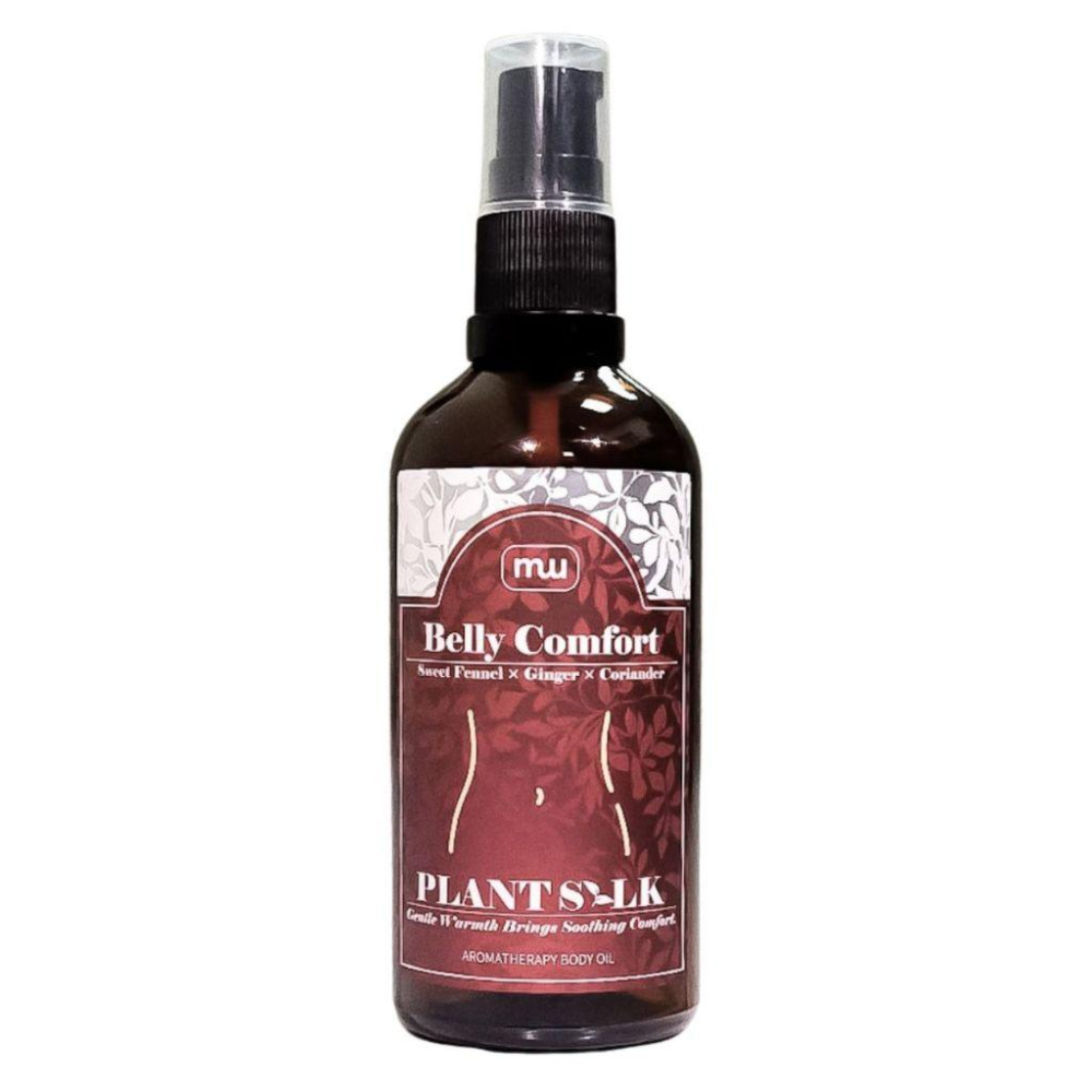 MW精油工坊｜Plantsilk｜Comfort Belly 和順腹按摩油100ml｜專業滑順×長程延展×天然精油MIT-細節圖2