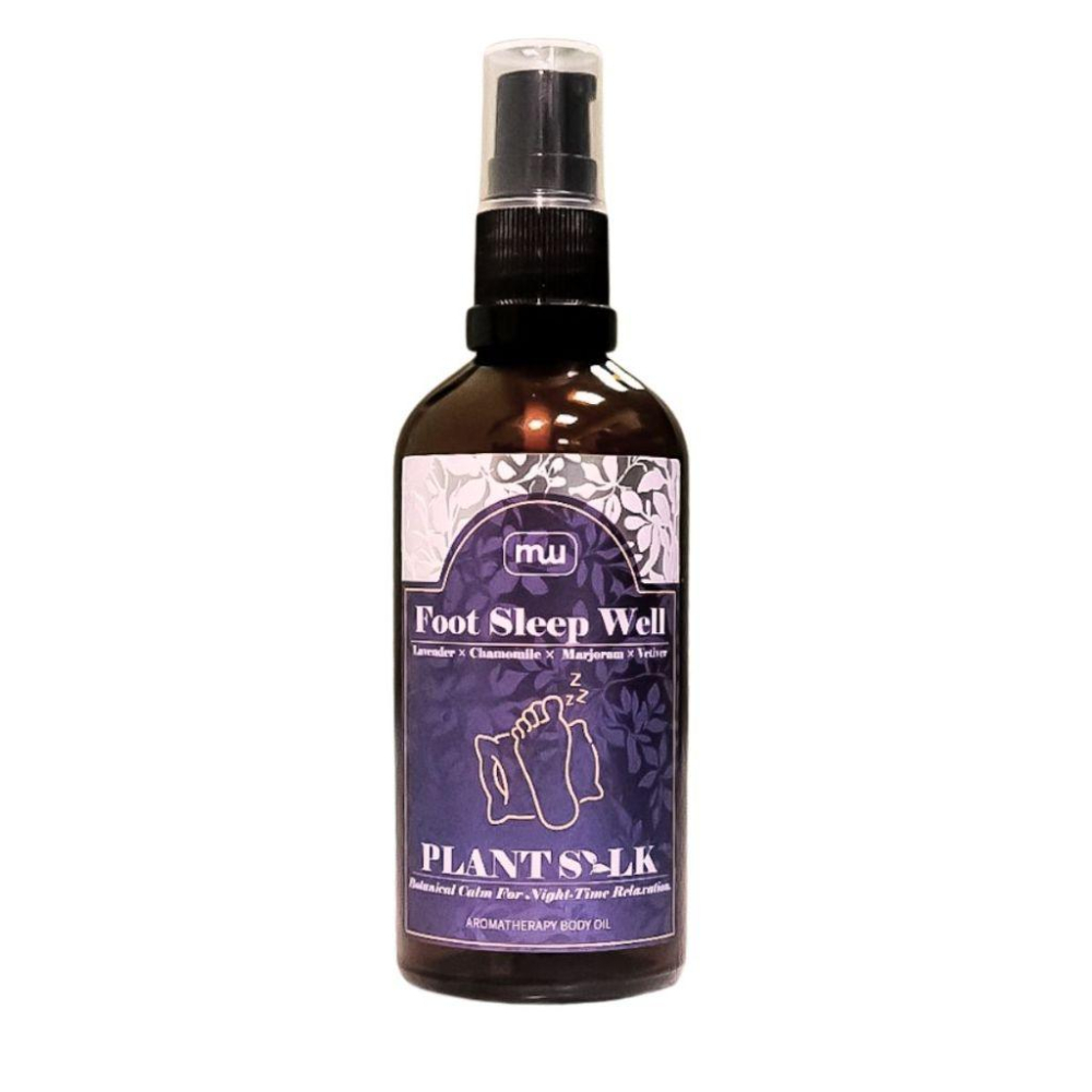 MW精油工坊｜Plantsilk｜Foot Sleep Well 足底安眠按摩油-100ml｜睡前儀式｜足部深度放鬆-細節圖2