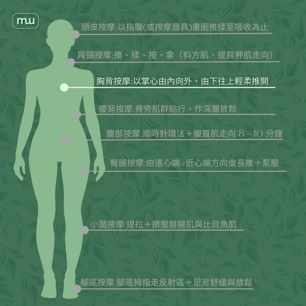 MW精油工坊｜Plantsilk｜Chest & Back Breathe 深呼吸｜長程按摩不累手｜頸肩釋壓按摩-細節圖6