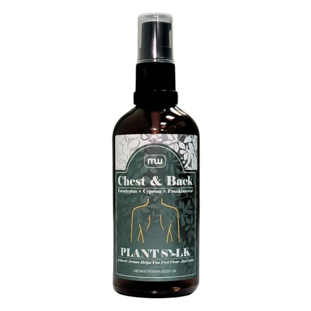 MW精油工坊｜Plantsilk｜Chest & Back Breathe 深呼吸100ml｜長程按摩不累｜頸肩釋壓按摩-細節圖2