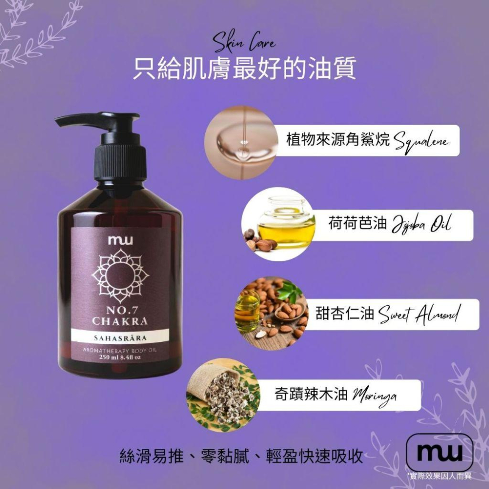 MW精油工坊｜靈性啟光按摩油 Crown Awakening｜100ml/250ml｜七脈輪頂輪｜天然精油｜瑞士專利原料-細節圖3