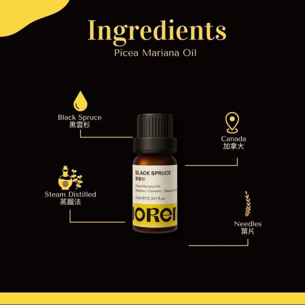 MORĒNE 喜馬拉雅雪松精油 Cedarwood Himalayan10ml｜沉穩木質×冥想開關｜清甜樹脂×淡煙燻-細節圖2