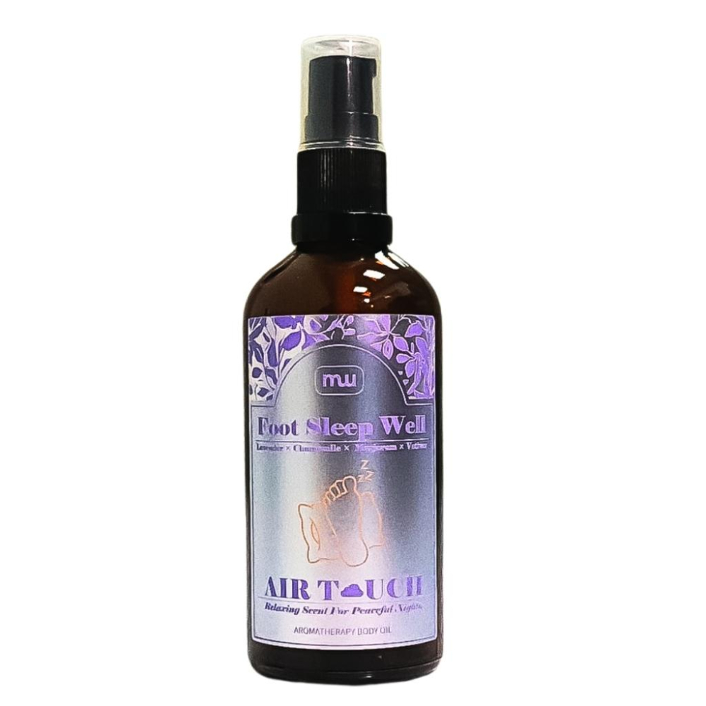 MW精油工坊｜AirTouch｜Foot Sleep Well 安眠足100ml｜居家足部放鬆｜穴道按摩｜久站舒緩放鬆-細節圖2