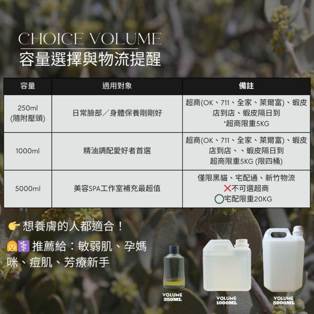 【MW精油工坊】黃金荷荷芭油 Jojoba Oil 1L/4L｜冷壓初榨植物油｜不致痘｜保濕按摩卸妝｜手工皂DIY｜臉部-細節圖5