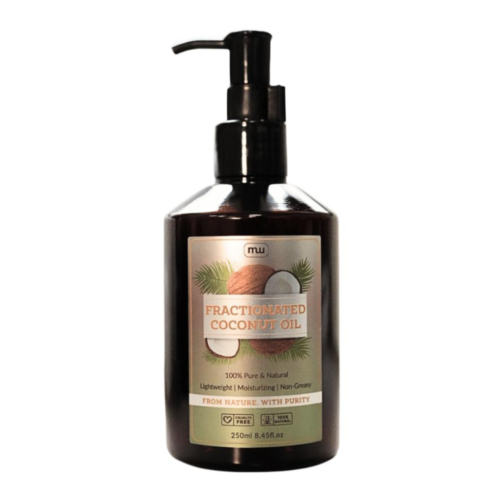 MW精油工坊｜分餾椰子油 Fractionated Coconut Oil 250ml｜台灣製造｜按摩・卸妝・護髮-細節圖2