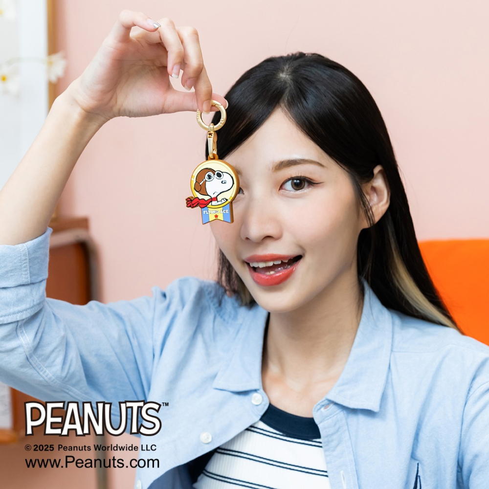 現貨 史努比防丟器 飛行 PEANUTS Snoopy 搭配iPhone尋找APP使用 輕鬆追蹤找回丟失物品-細節圖3