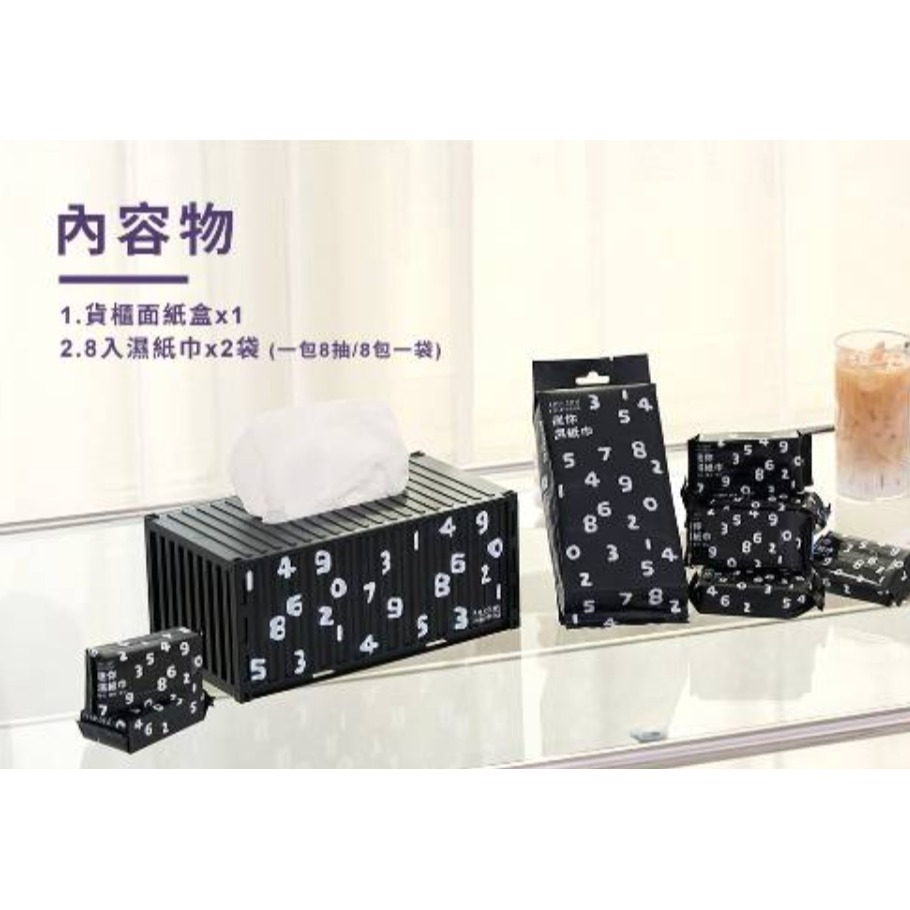 現貨 SOU SOU sousou Hiromimi 迷你濕紙巾貨櫃屋面紙盒組 衛生紙盒 面紙盒 7-11 711-細節圖7