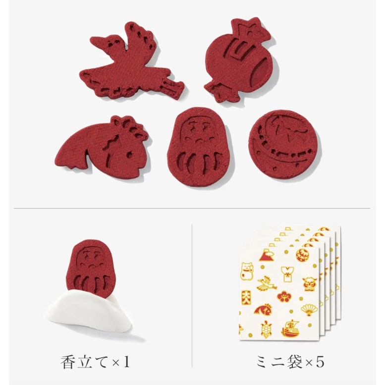 現貨 SOU SOU sousou 圖案紋樣造型印香 香袋 不用點火也能聞到淡淡的香味 日本製 日本直送-規格圖5