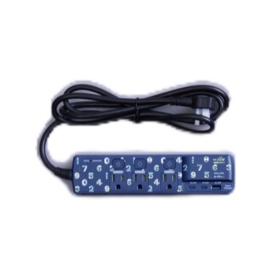 現貨 SOU SOU sousou 延長線 1.8米 四開三插三孔 按壓式獨立開關 支援PD35W/QC18W 7-11-細節圖4