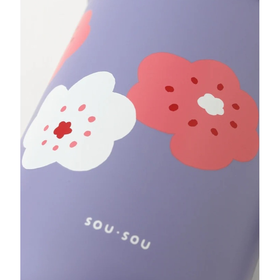 現貨 SOU SOU sousou 附蓋不鏽鋼杯 430ml 不鏽鋼的雙層結構 本體內側與外側之間為真空構造 日本直送-細節圖7