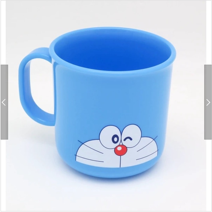 現貨 哆啦A夢 Doraemon 塑膠杯 水杯 200ml 日本製 可微波加熱 可用洗碗機 日本直運-細節圖2
