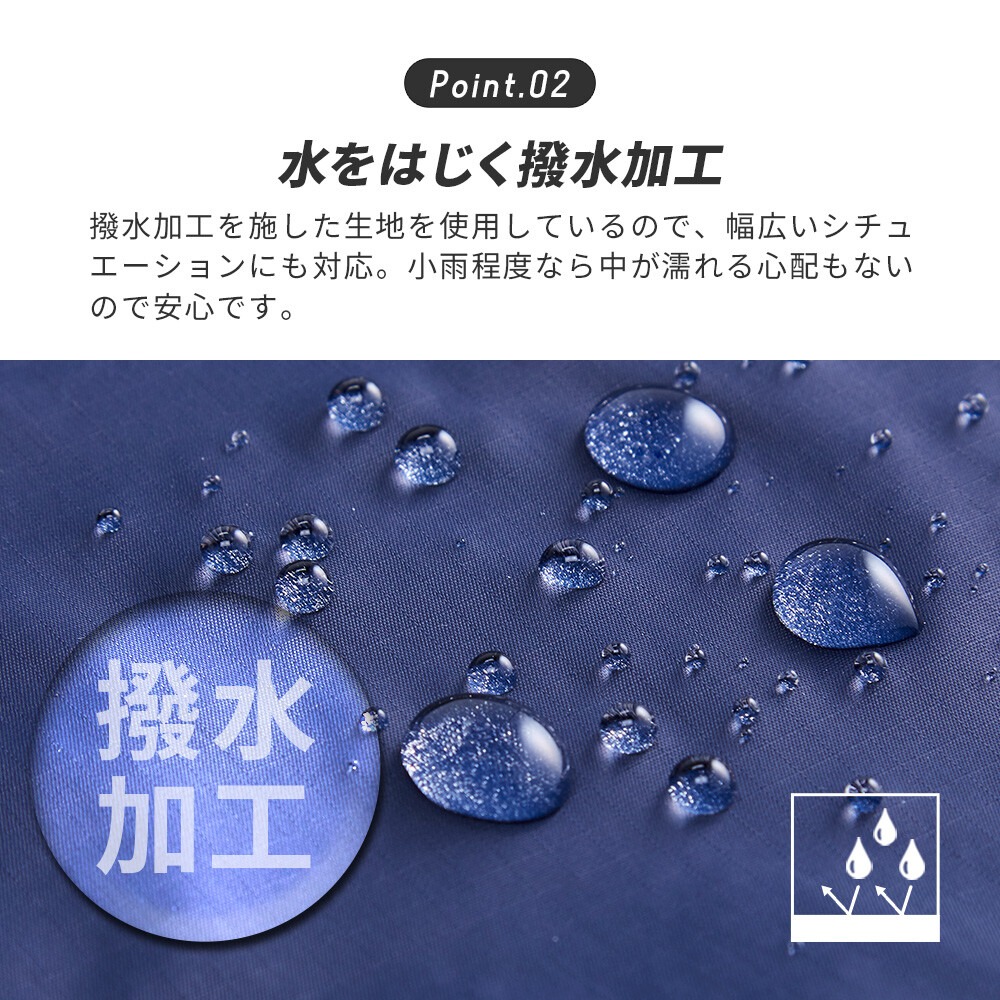 現貨 背包 後背包 防潑水 可折疊 大容量 購物 攜帶方便 寬肩帶有網狀襯裡 長度可調節 日本直運-細節圖6