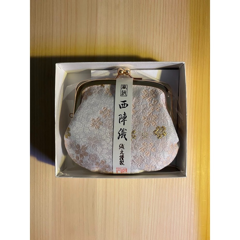 現貨 日本製 西陣織 3.3 英吋 零錢包 口金包 京都藝美堂 傳統日本圖案 工匠手工製作 日本直送-規格圖6