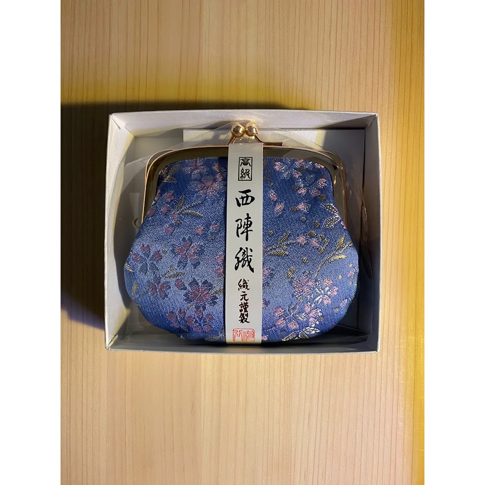 現貨 日本製 西陣織 3.3 英吋 零錢包 口金包 京都藝美堂 傳統日本圖案 工匠手工製作 日本直送-規格圖6