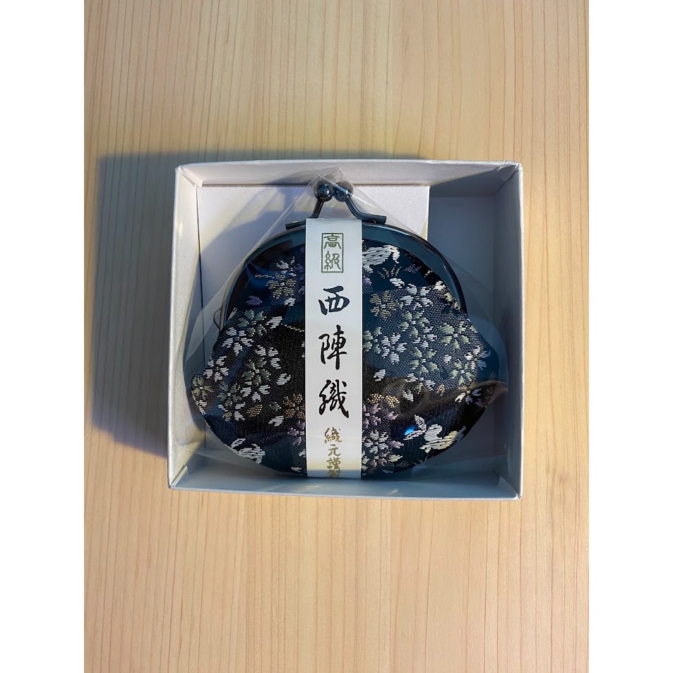現貨 日本製 西陣織 2.6 英吋 零錢包 口金包 京都藝美堂 傳統日本圖案 工匠手工製作 日本直送-規格圖5