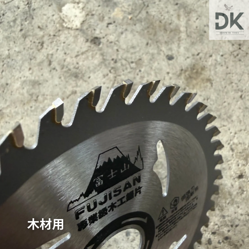 【富士山】鑽石鋸片 4吋 木工鋸片 木鋸片 消音型 砂輪機鋸片 滿199出貨-細節圖2