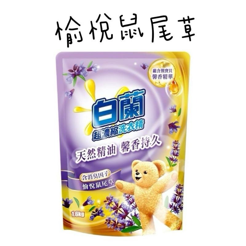 白蘭超濃縮洗衣精補充包含熊寶貝 天然精油 馨香持久 五款任選-細節圖3