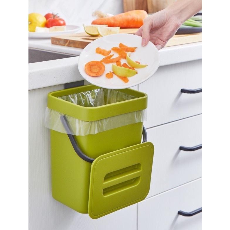 壁掛式垃圾桶 廚房掛式垃圾桶 廚餘桶 無痕掛式垃圾桶-細節圖2