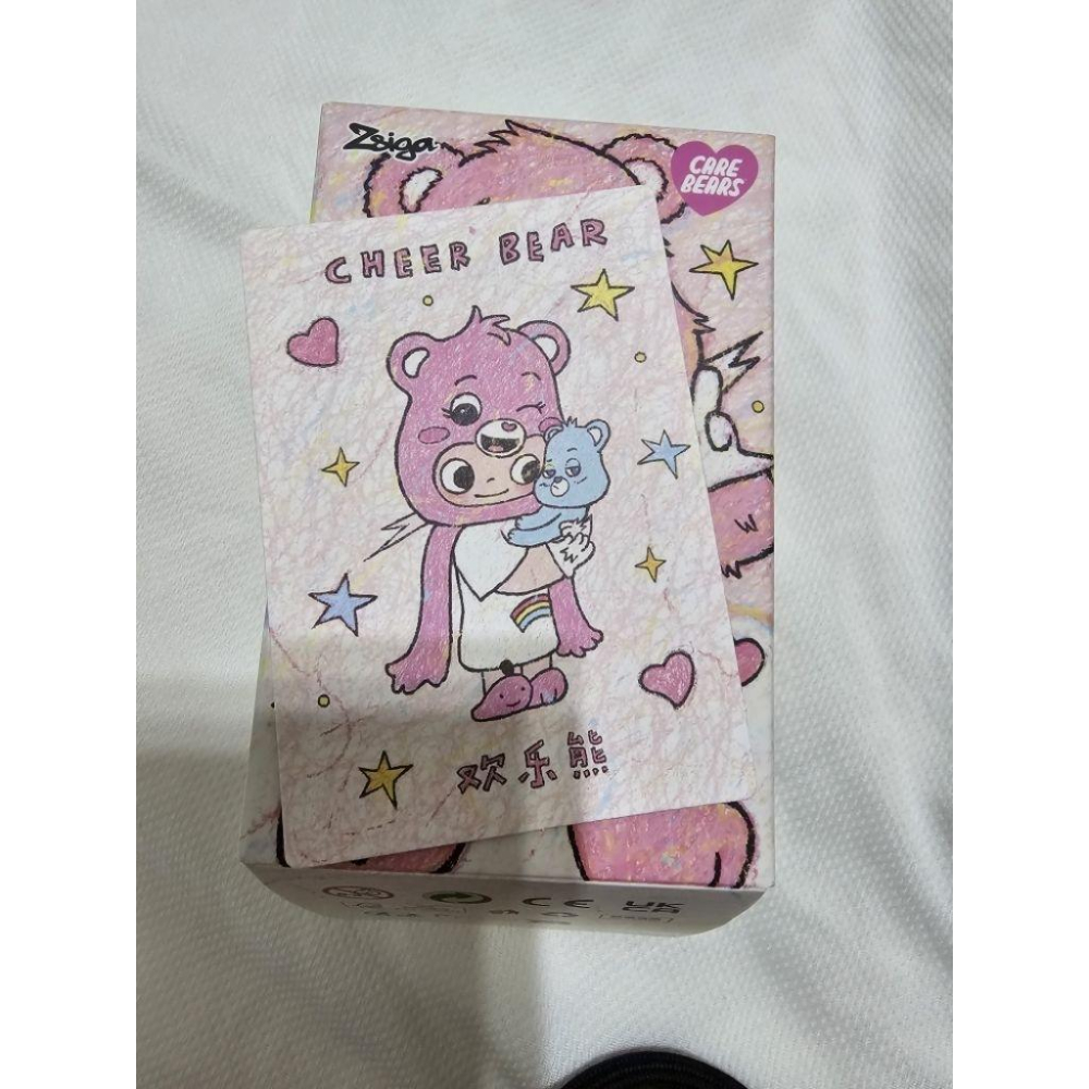 泡泡瑪特 POPMART Zsiga×愛心小熊系列歡樂熊 分享熊 好運熊 設計師 玩具 公仔 盒抽 確認款-細節圖3