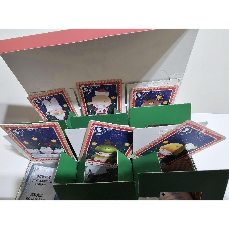 POPMART 泡泡瑪特 Dimoo 雪人的來信系列 一中盒 確認款 設計師 公仔 玩具-細節圖2