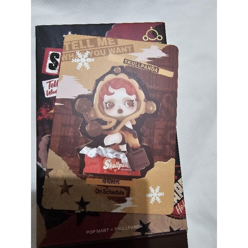 POPMART 泡泡瑪特 SKULLPANDA許願時間到系列 設計師 公仔 盒抽-細節圖3