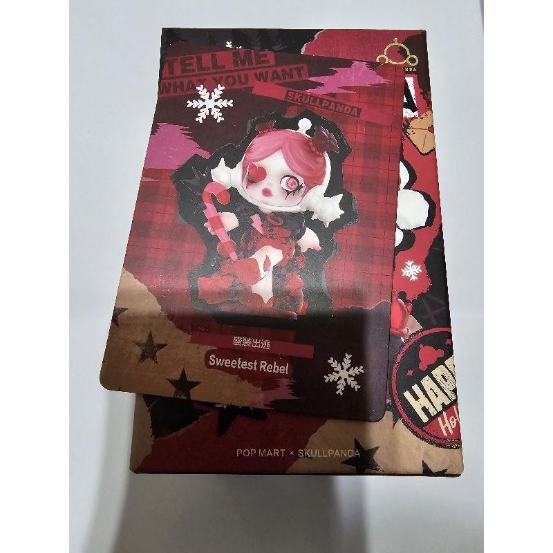 POPMART 泡泡瑪特 SKULLPANDA許願時間到系列 設計師 公仔 盒抽-細節圖5