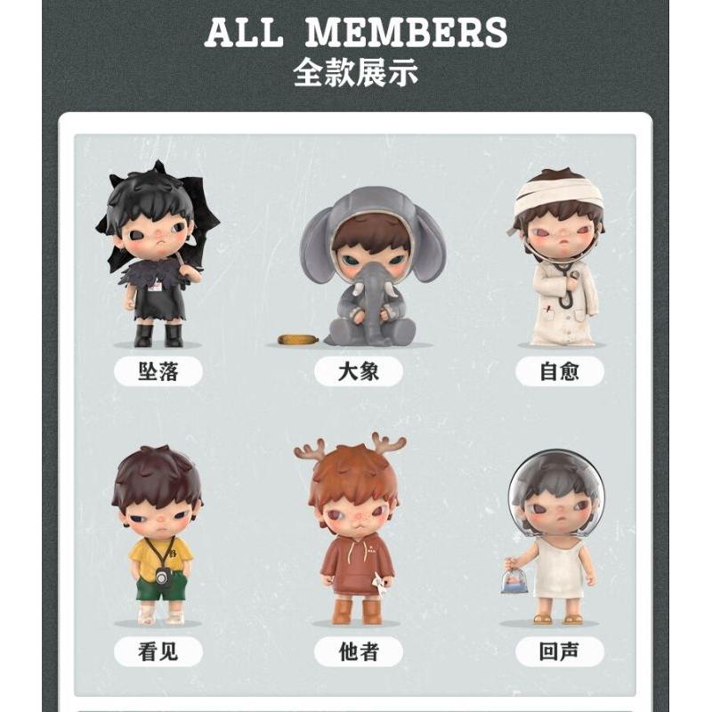 POPMART泡泡瑪特 HIRONO小小的使壞 寬恕之城  小野 二代 三代 盲盒 設計師 公仔 玩具-細節圖2