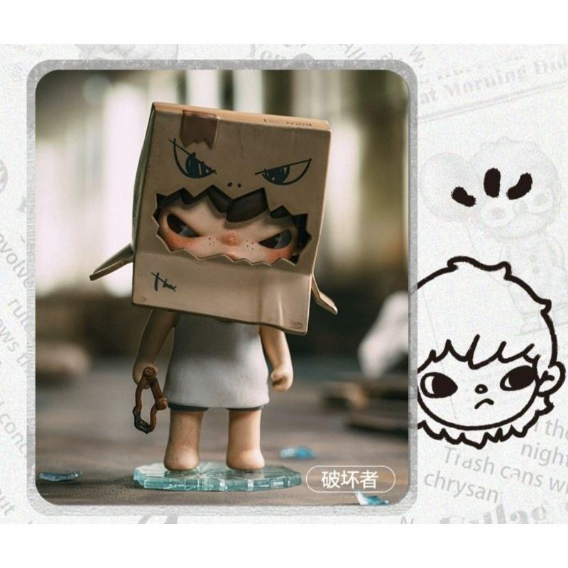 POPMART泡泡瑪特 HIRONO小小的使壞 寬恕之城  小野 二代 三代 盲盒 設計師 公仔 玩具-細節圖7