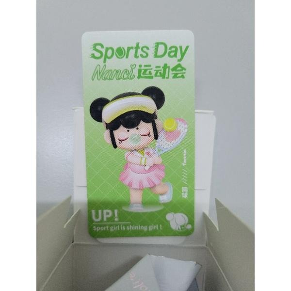 Nanci 運動會系列 Rolife 若來 網球 游泳 皮划挺 跳水 籃球 馬拉松 兵乓球 公仔 盒玩 設計師-細節圖2