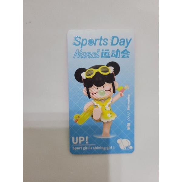 Nanci 運動會系列 Rolife 若來 網球 游泳 皮划挺 跳水 籃球 馬拉松 兵乓球 公仔 盒玩 設計師-細節圖5