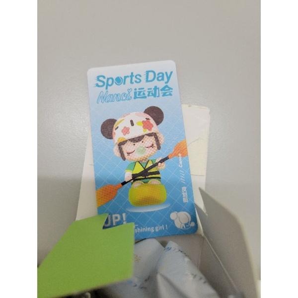 Nanci 運動會系列 Rolife 若來 網球 游泳 皮划挺 跳水 籃球 馬拉松 兵乓球 公仔 盒玩 設計師-細節圖7