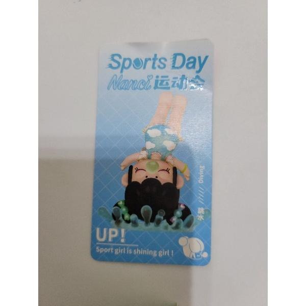 Nanci 運動會系列 Rolife 若來 網球 游泳 皮划挺 跳水 籃球 馬拉松 兵乓球 公仔 盒玩 設計師-細節圖8