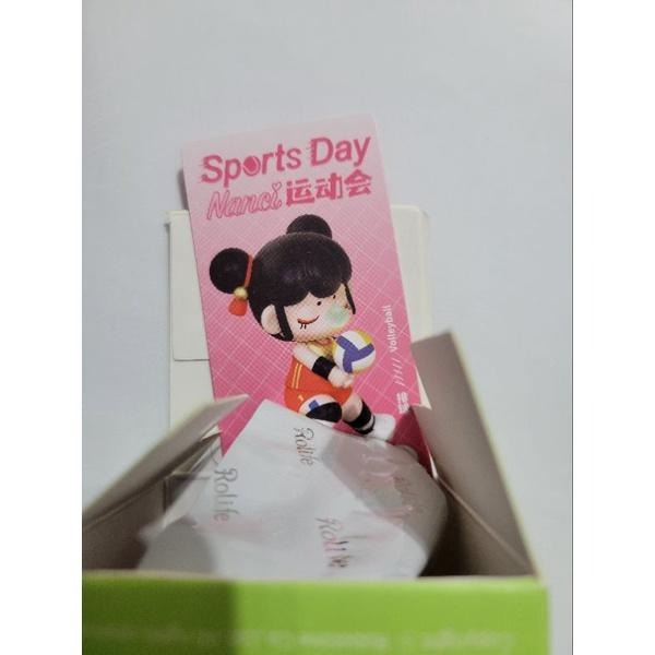 Nanci 運動會系列 Rolife 若來 網球 游泳 皮划挺 跳水 籃球 馬拉松 兵乓球 公仔 盒玩 設計師-細節圖9