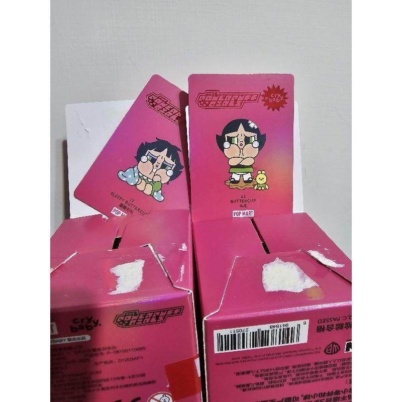 現貨 POPMART CRYBABY 飛天小女警  泡泡瑪特 哭娃 毛毛 設計師 公仔 盒抽 確認款 玩具-細節圖3