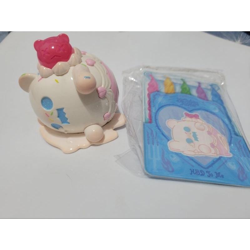 幽靈熊 Shinwoo 一個人的生日 獨角獸 設計師 公仔 盒玩 盒抽 確認款-細節圖3