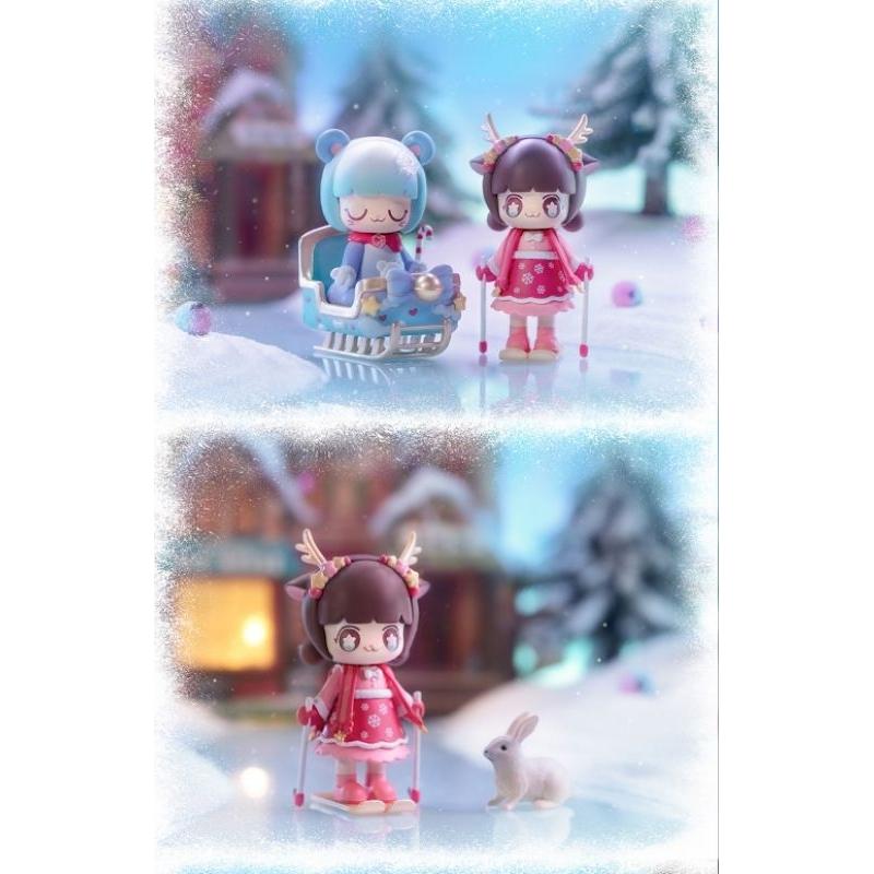 52Toys Kimmy&Miki 花语系列 奇妙心願夜系列 狼人殺系列 玩具 公仔 盲盒 設計師玩具 櫻花 玫瑰 聖誕-細節圖4