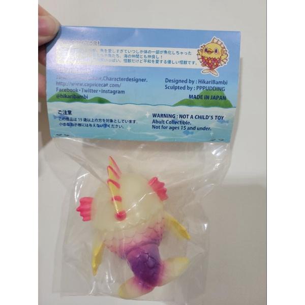 Hikari bambi Sakanatori 魚鳥 夜光 粉紫-細節圖2