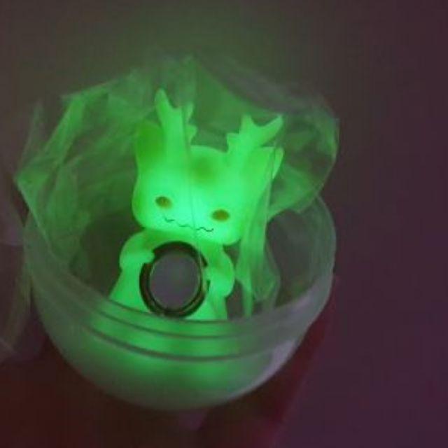 Vag 幽靈小鹿 幽靈角貓 夜光 扭蛋 轉蛋-細節圖3