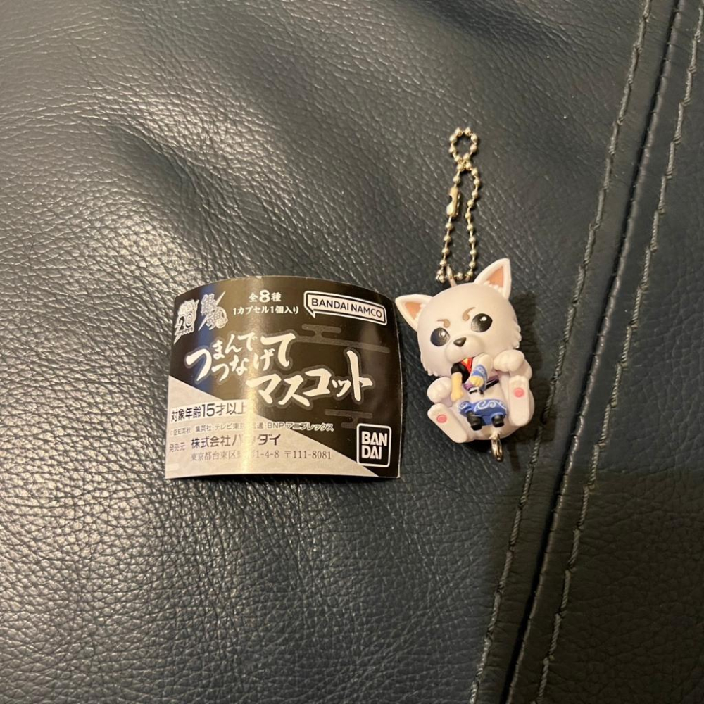 《可刷卡分期、可議價》BANDAI 萬代 銀魂角色串聯吊飾 志村新八 定春 銀時 阿銀 轉蛋 扭蛋 想交換其他銀魂系列-細節圖3