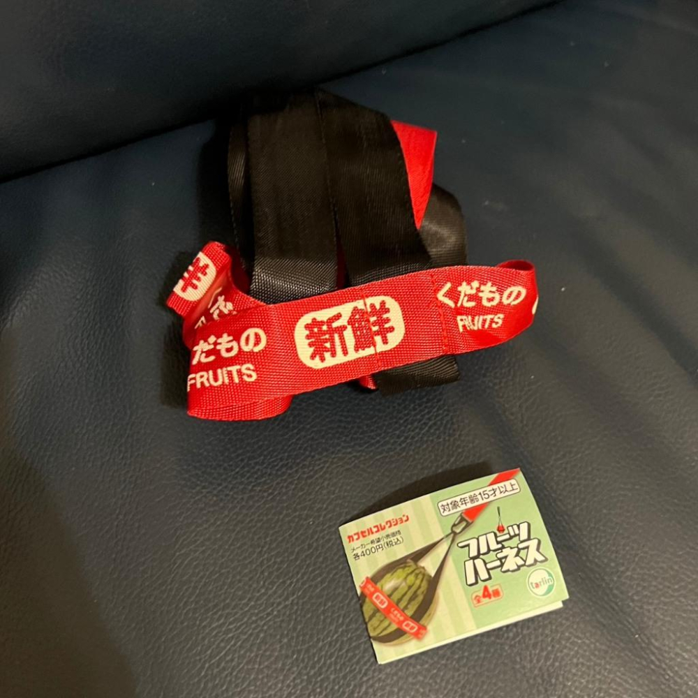 《可刷卡分期、可議價》TARLIN 水果背帶 裝圓形水果的束帶 西瓜 大號 轉蛋 扭蛋-細節圖2