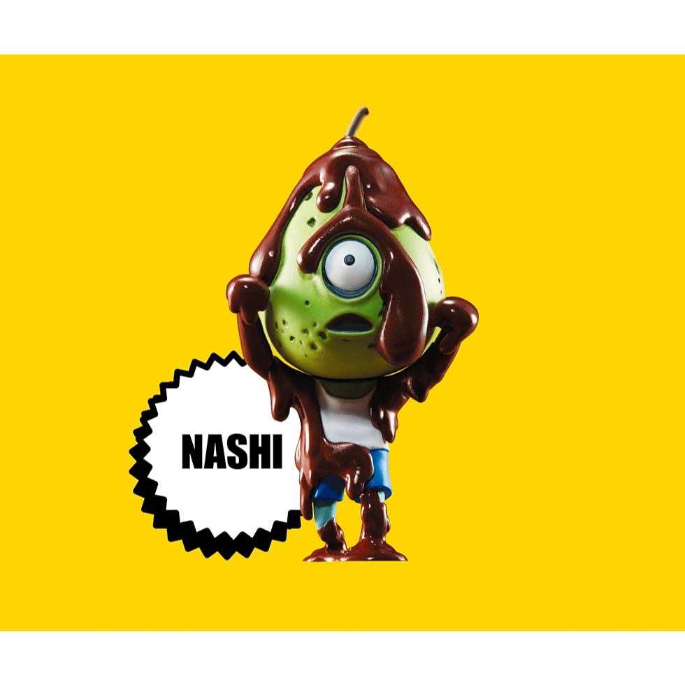 《可刷卡分期、可議價》熊貓之穴 融化的水果殭屍 水果殭屍 僵屍水果 巧克力殭屍 僵屍 融化 扭蛋 轉蛋 櫻桃 水梨-細節圖2