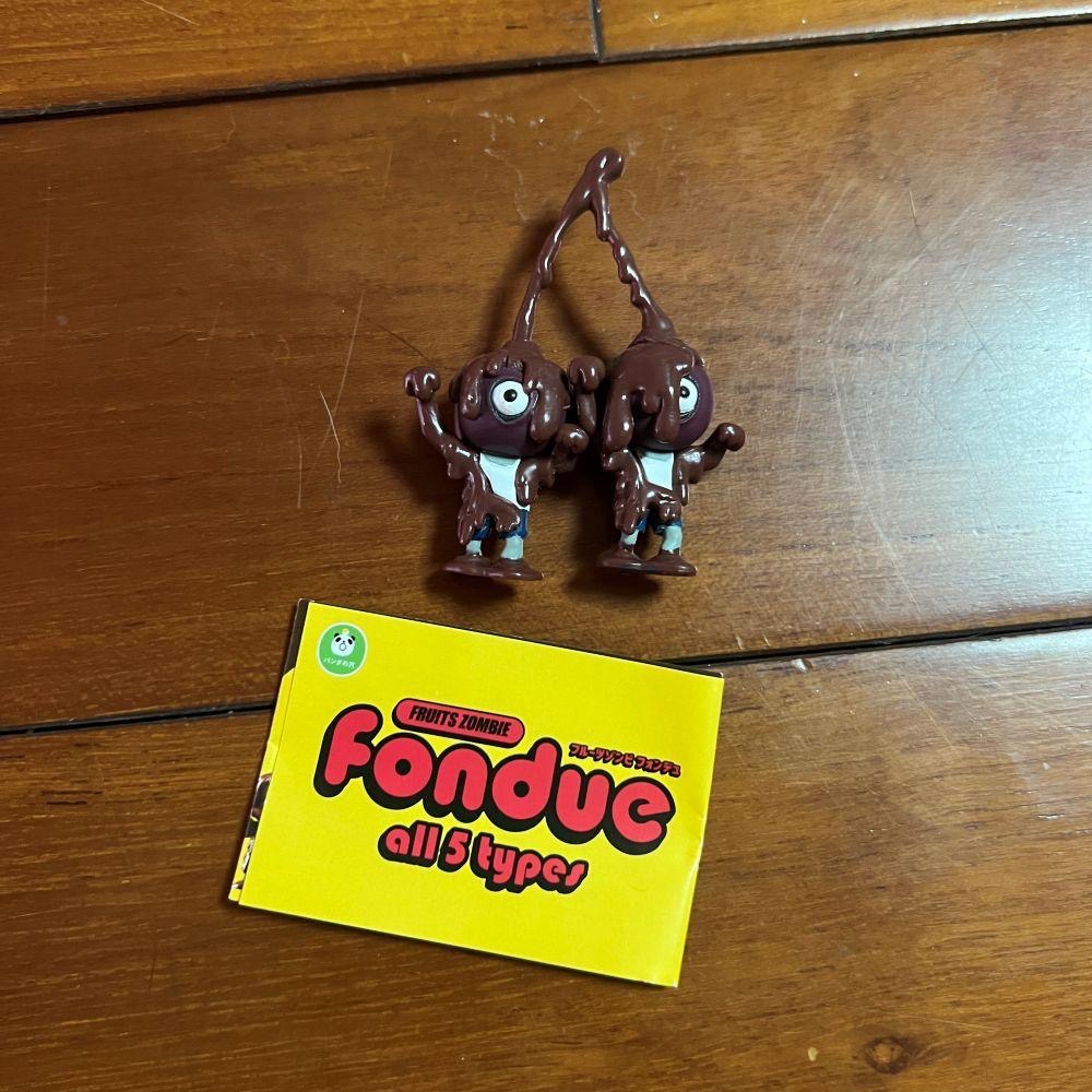 《可刷卡分期、可議價》熊貓之穴 融化的水果殭屍 水果殭屍 僵屍水果 巧克力殭屍 僵屍 融化 扭蛋 轉蛋 櫻桃 水梨-細節圖4